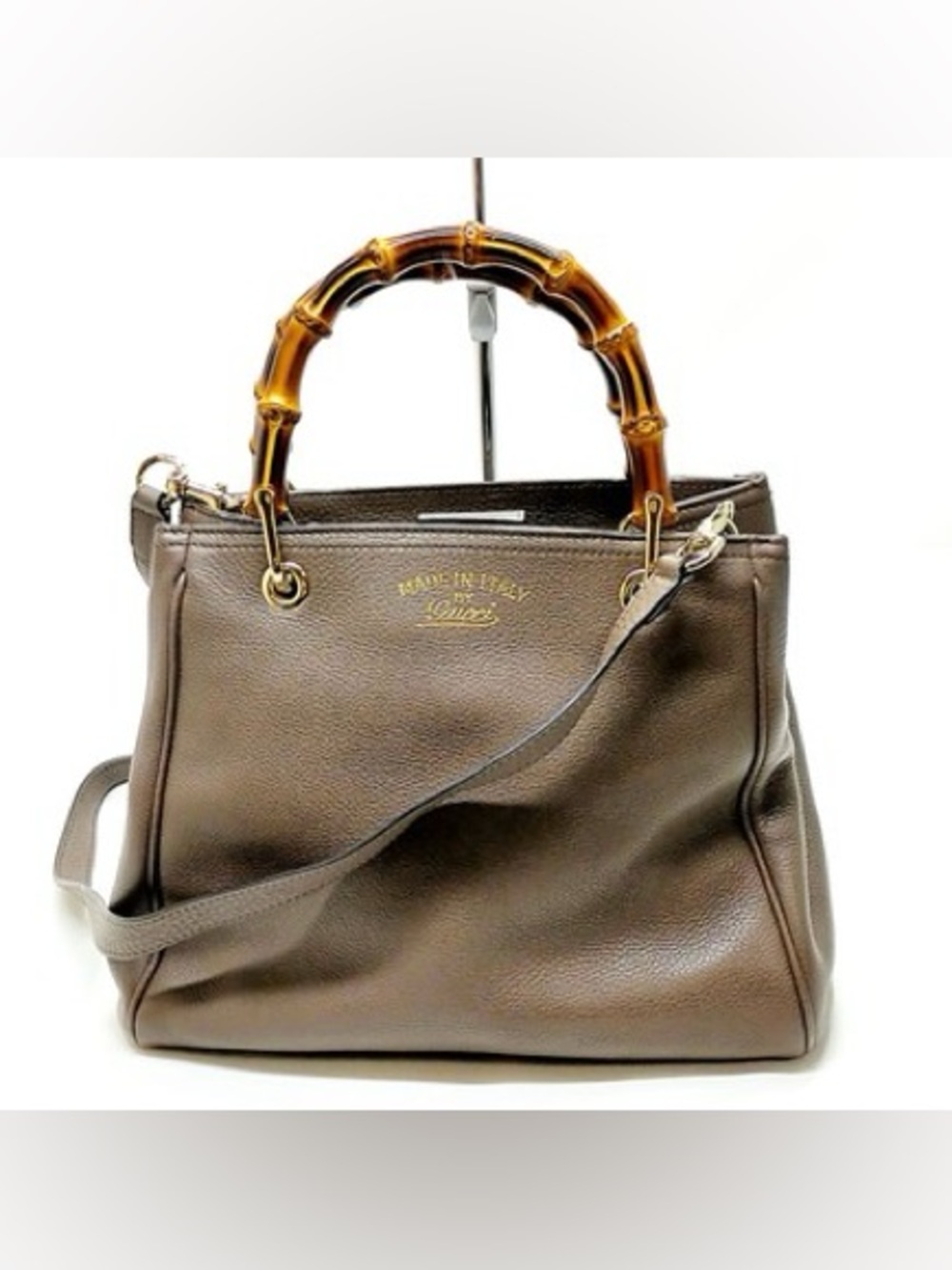 Gucci Hand Bag with Bamboo Handles